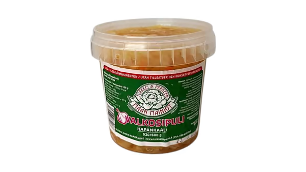 Torkkelin Perhe Valkosipulihapankaali 600 g