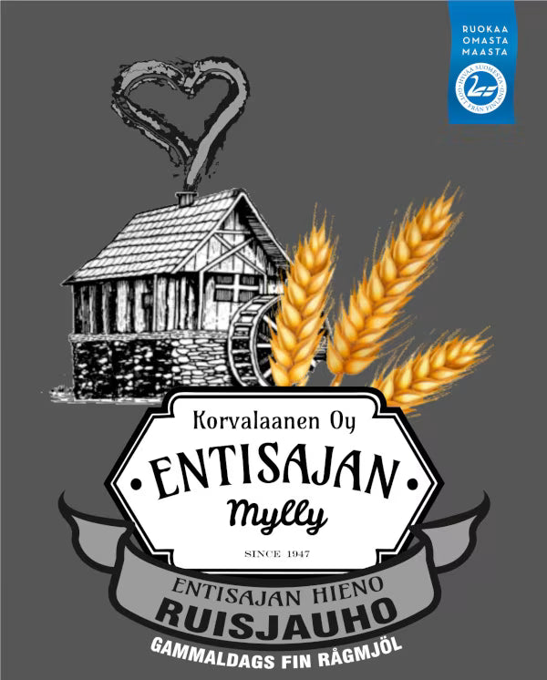 Entisajan Ruisjauho Hieno (2kg)