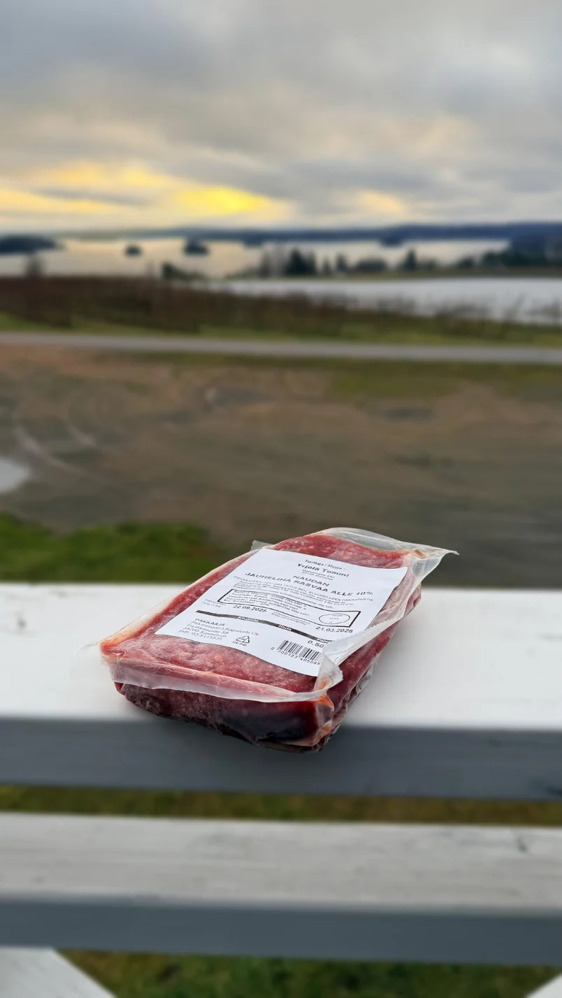 Yrjölän Naudan Jauheliha 500g (pakaste)