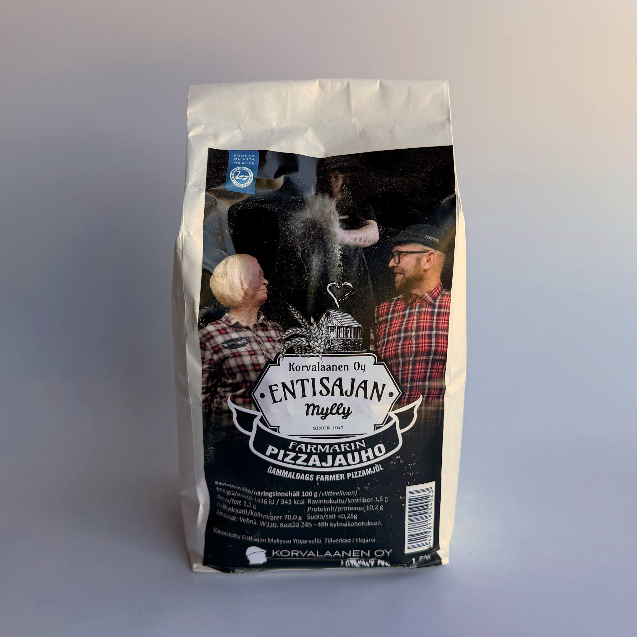 Entisajan Mylly: Farmarin Pizzajauho (1,5 kg)